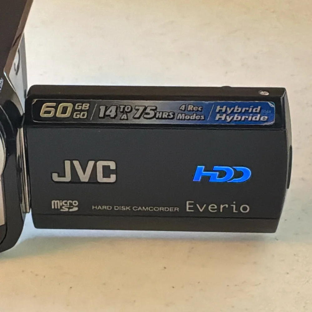JVC Everio GZ-MG360 (60 GB) Hard Drive Camcorder Tested Works Great
